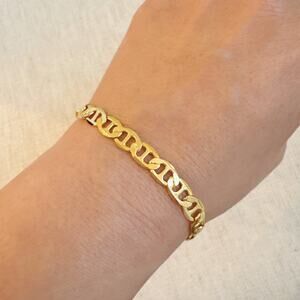 Horse Bit Western Equestrian Linked Chain Bracelet